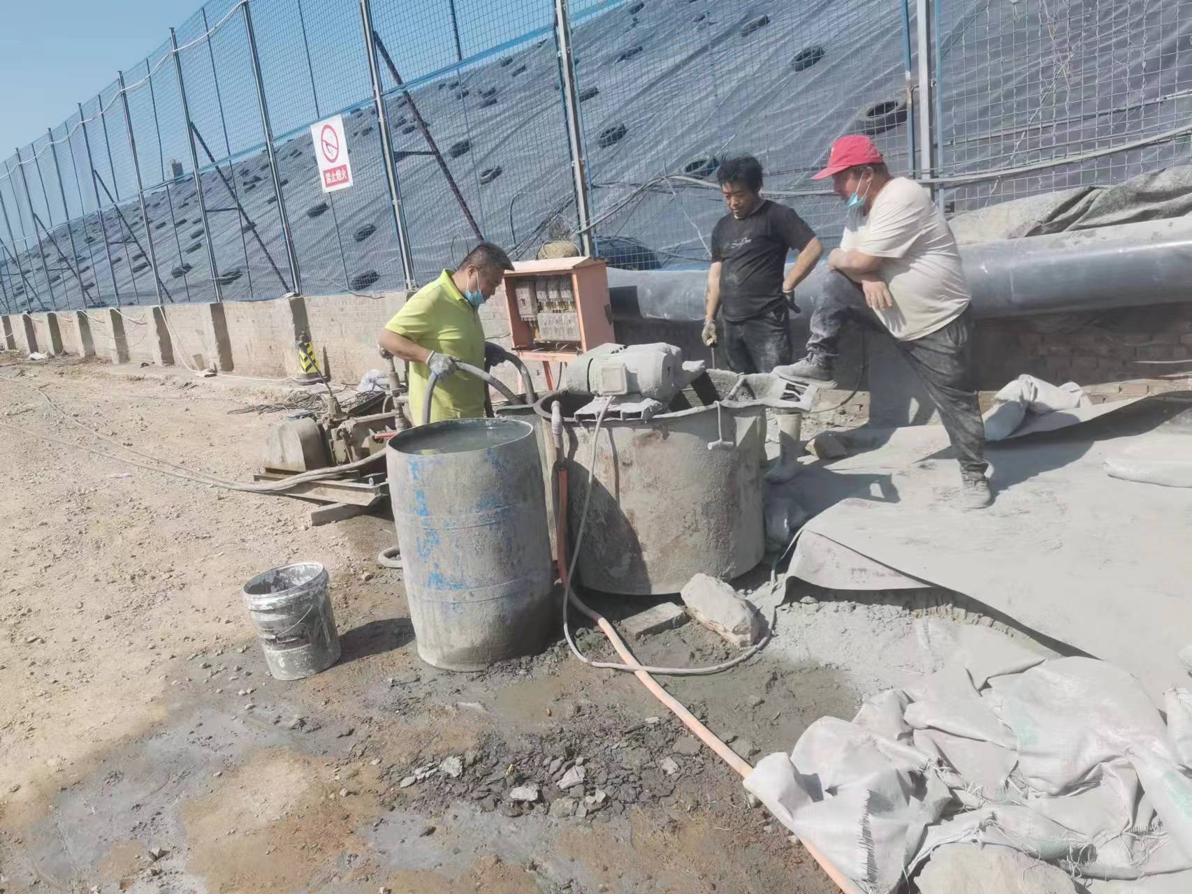 涵江袖阀管注浆